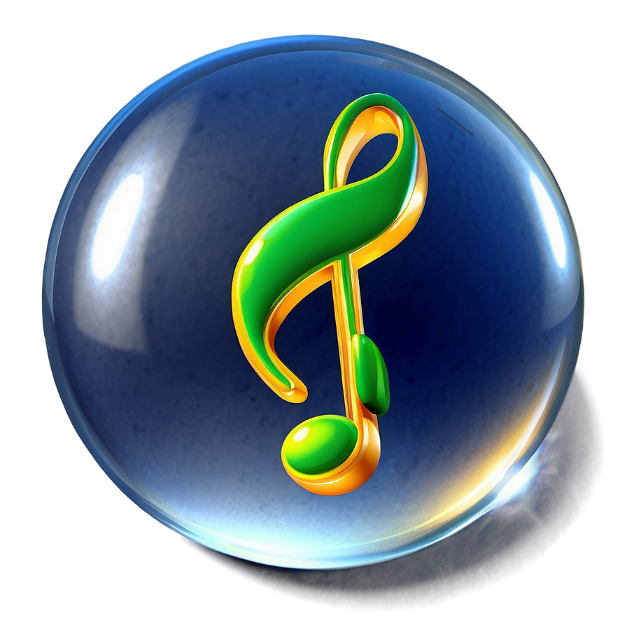 Musical Note In Bubble Png Nsk