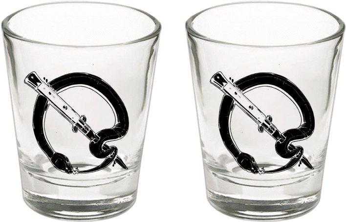 Musical Note Shot Glasses