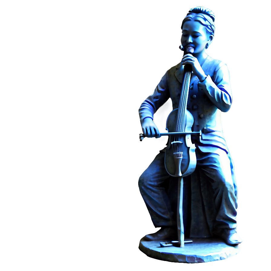 Musician Statue Png 83