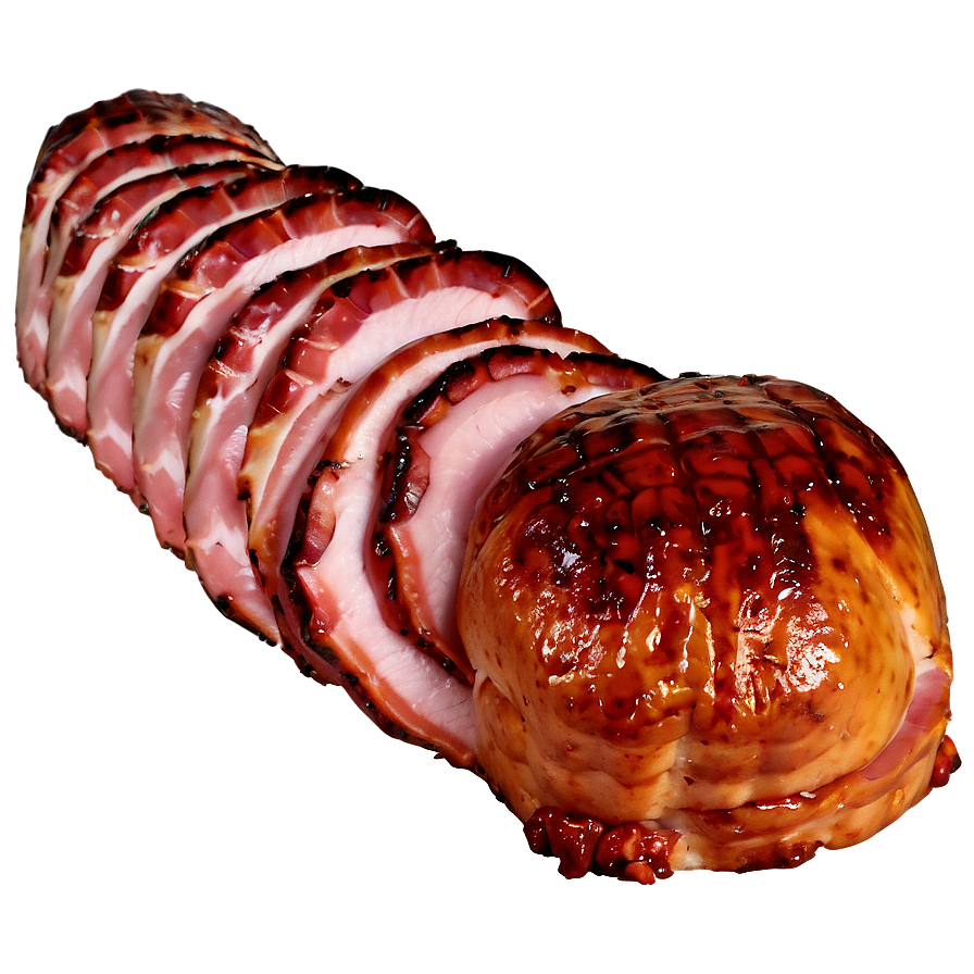 Mustard Glazed Ham Png 05232024