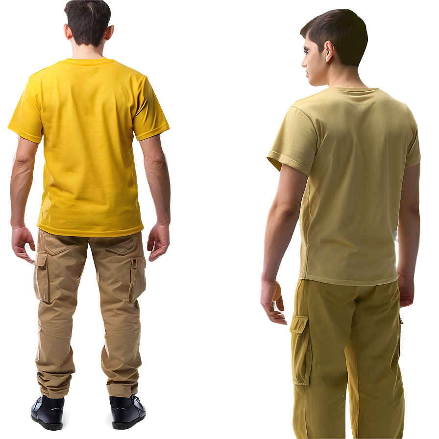 Mustard Yellow Blank Shirt Png 73