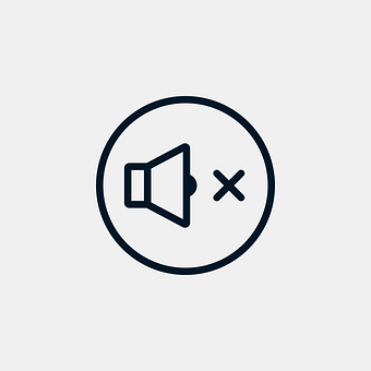 Muted Speaker Icon PNG with transparent background