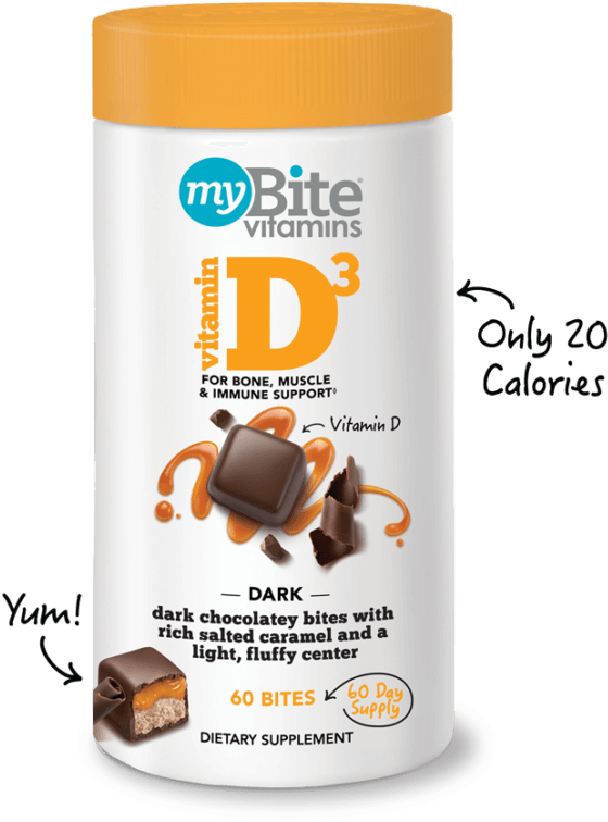 One, Muscle, And Immune Support - Mybite Vitamins Hers, HD Png Download PNG with transparent background
