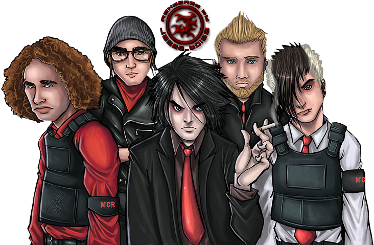 My Chemical Romance Animated Band Members