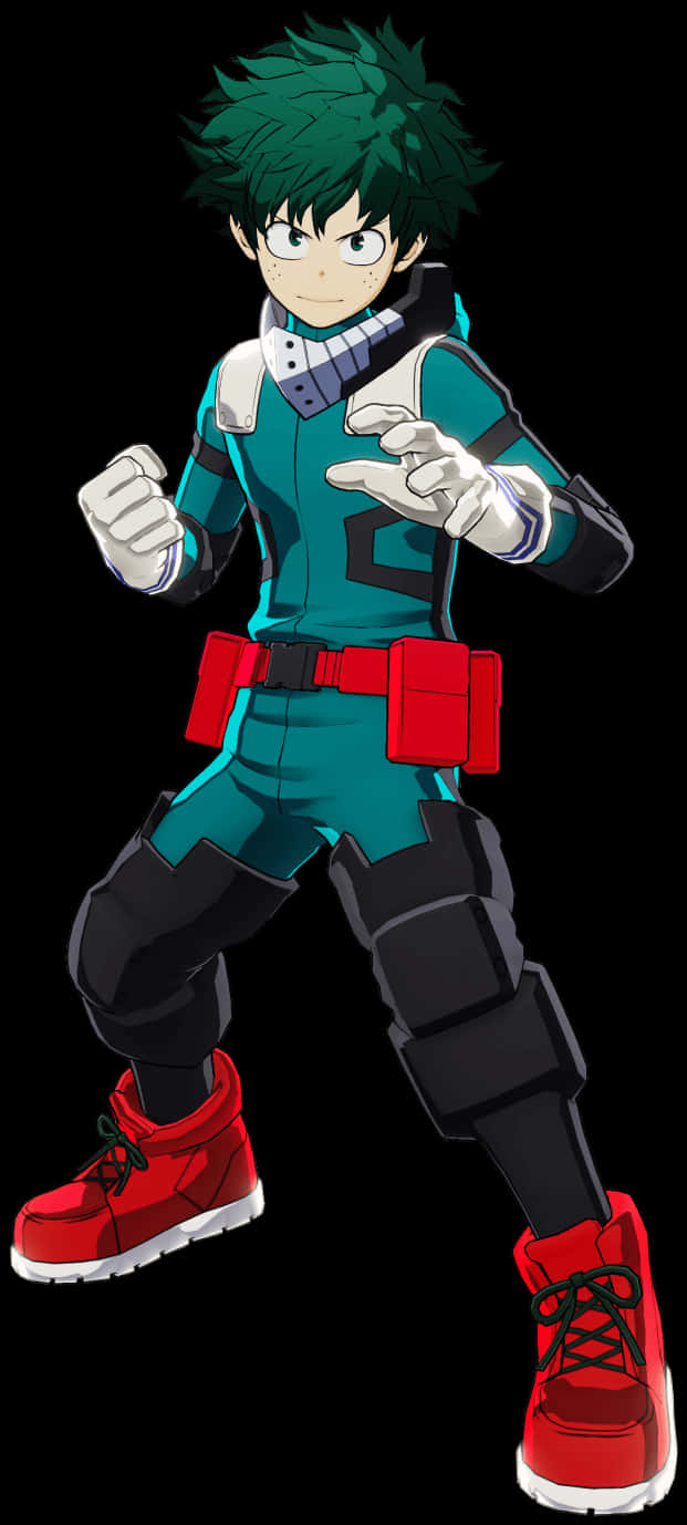 My Hero Academia Izuku Midoriya Ready For Action