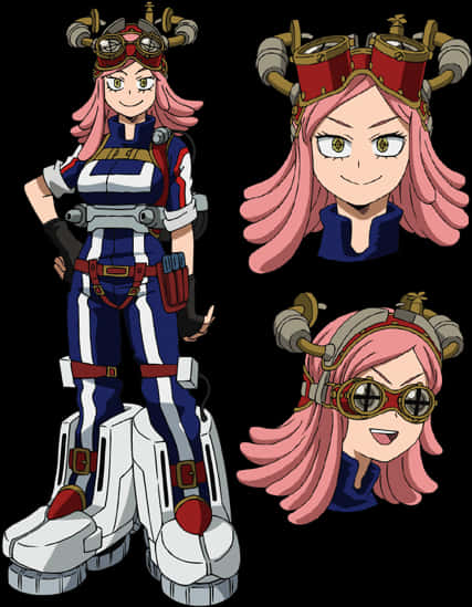 My Hero Academia Mei Hatsume Character Design