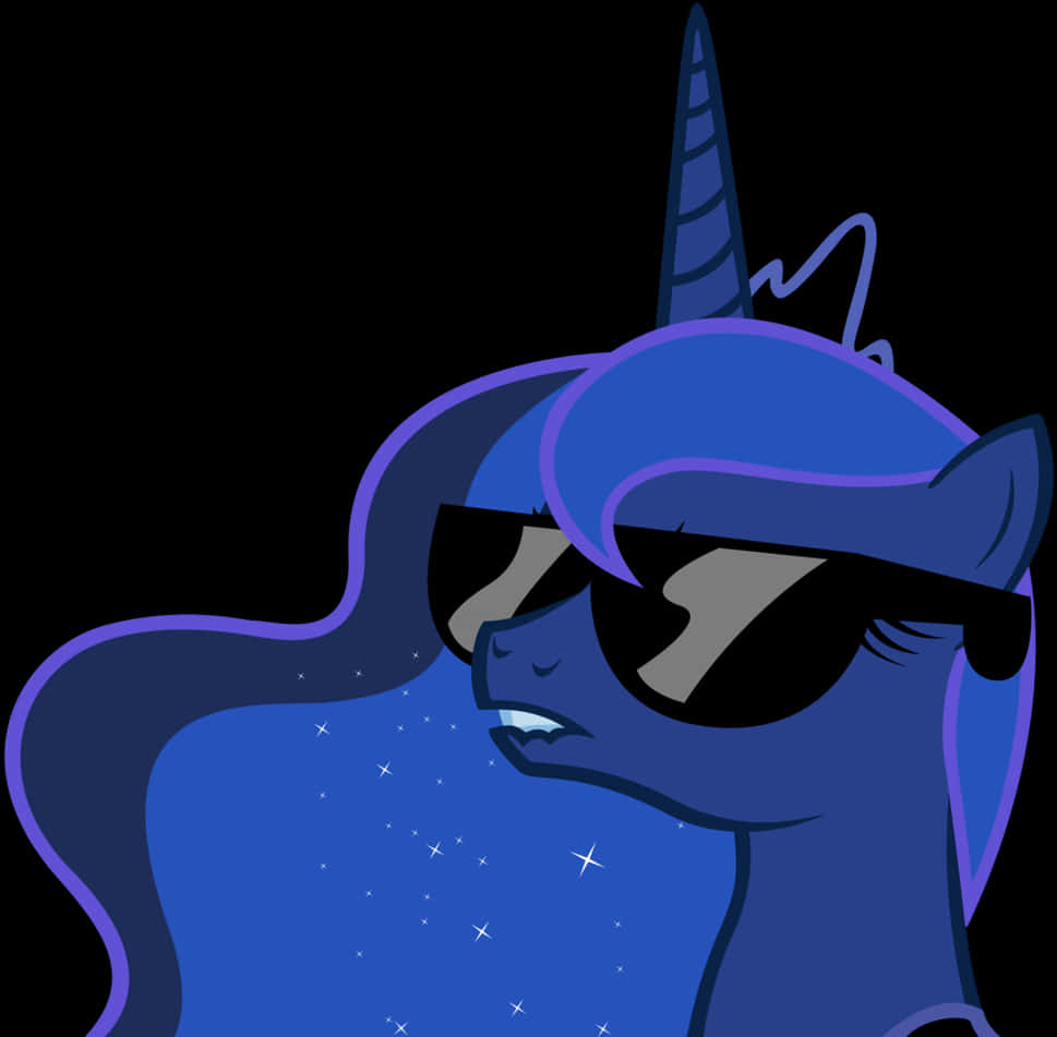 My Little Pony Princess Luna Face, HD Png Download PNG with transparent background