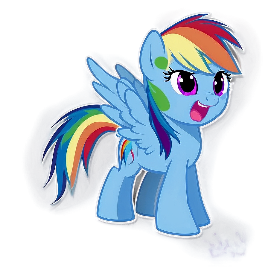 My Little Pony Rainbow Dash PNG 05062024 PNG with transparent background
