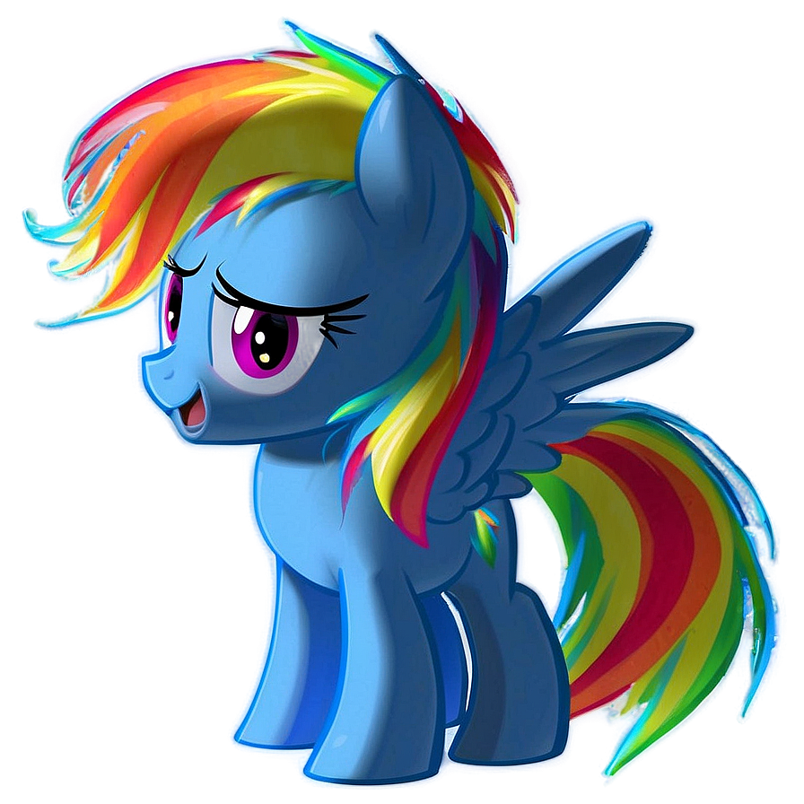 My Little Pony Rainbow Dash PNG xfd PNG with transparent background