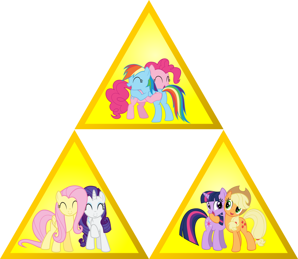 My Little Pony Triforce Fanart