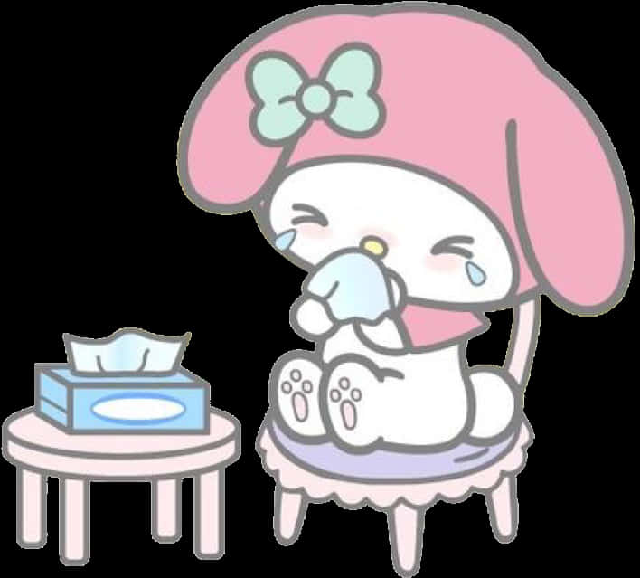 My Melody Sneezing Cute