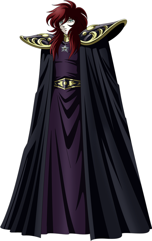 Mysterious_ Anime_ Character_in_ Black_ Robe