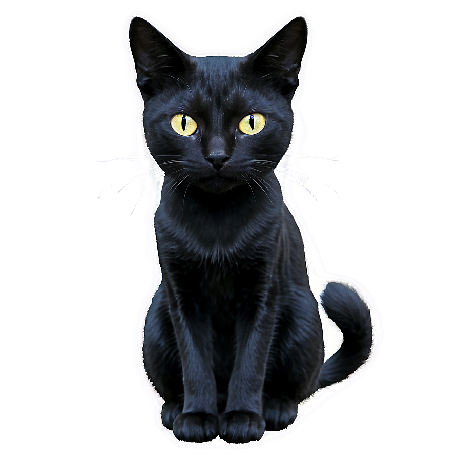 Mysterious Black Cat Png Awy