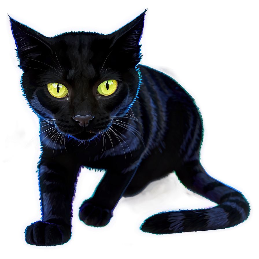 Mysterious Cat Shadow Png B