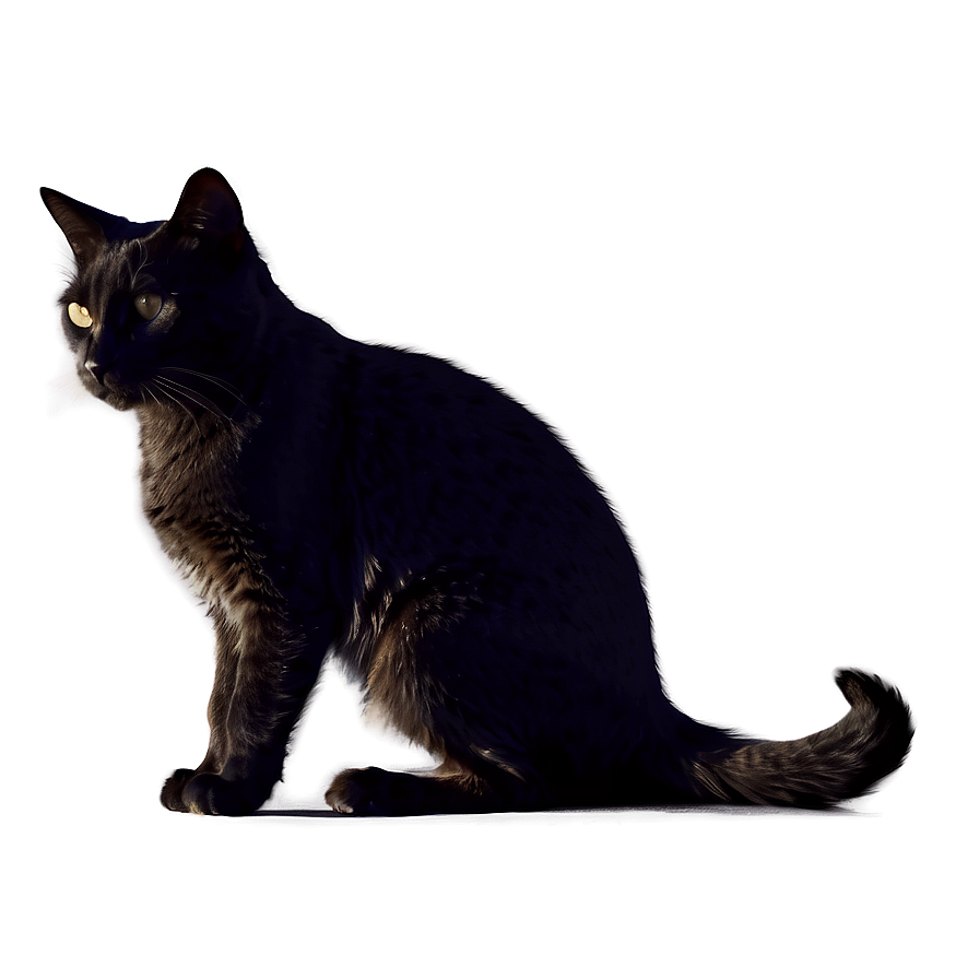 Mysterious Cat Shadow Png D