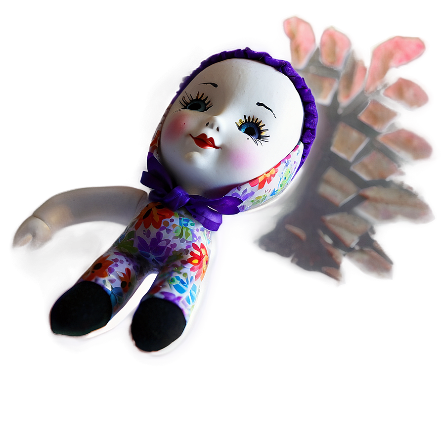 Mysterious Doll In Shadows Png Owb