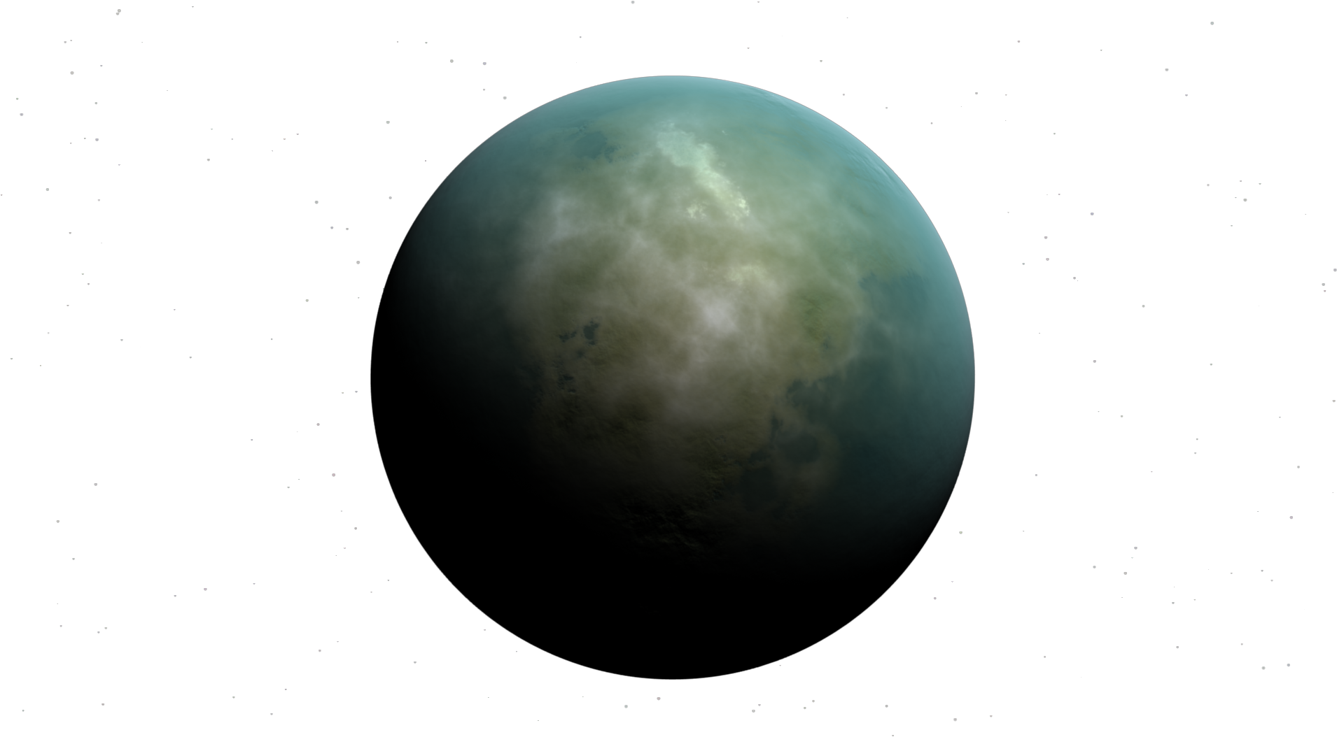 Mysterious_ Exoplanet_in_ Space PNG image with a transparent background, free high-resolution download