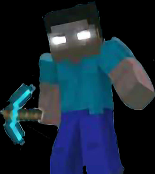 Mysterious Herobrine Figure