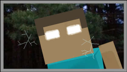 Mysterious_ Herobrine_ Sighting.jpg PNG image with a transparent background, free high-resolution download