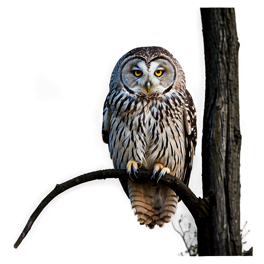 Mysterious Owl At Night Png Eeq38