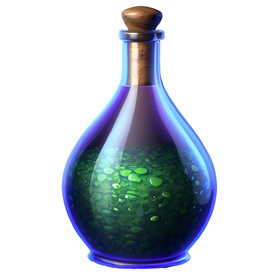 Mysterious Potion Bottle Png 57