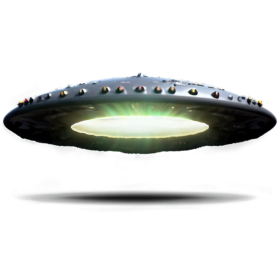 Mysterious UFO PNG 05042024 PNG with transparent background