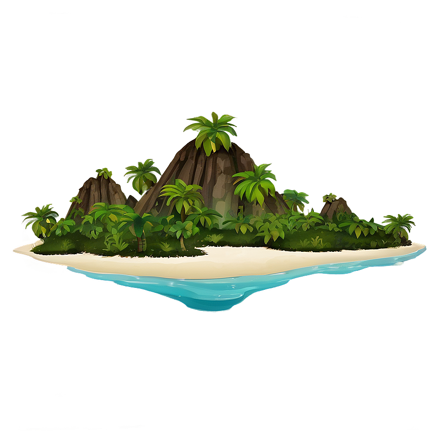 Mystery Island Game PNG rew PNG with transparent background