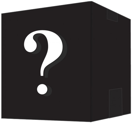 Image Of 2fu Mystery Box - Black Mystery Box PNG image with a transparent background, free high-resolution download