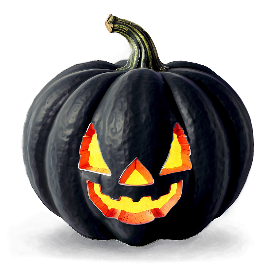 Mystic Black Pumpkin Png Wmb