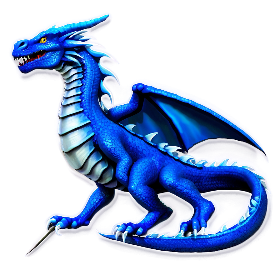 Mystic Blue Dragon Png 06252024