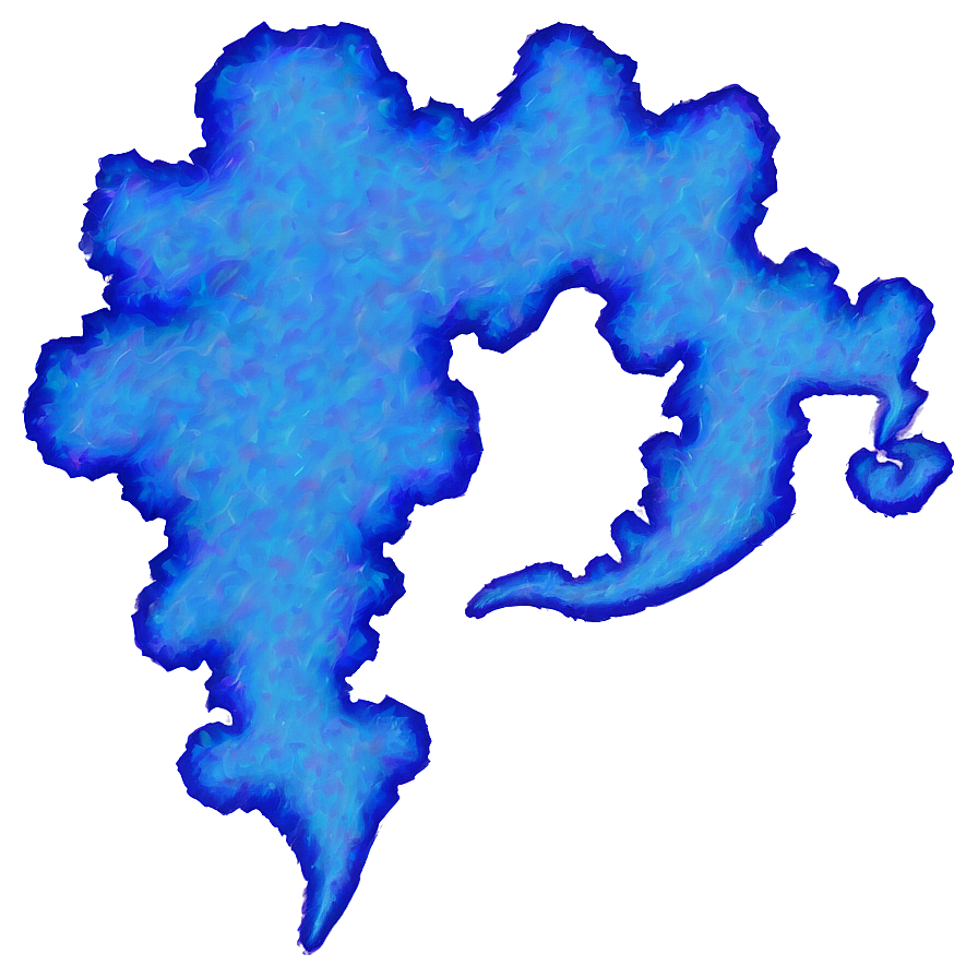 Mystic Blue Smoke Png 71