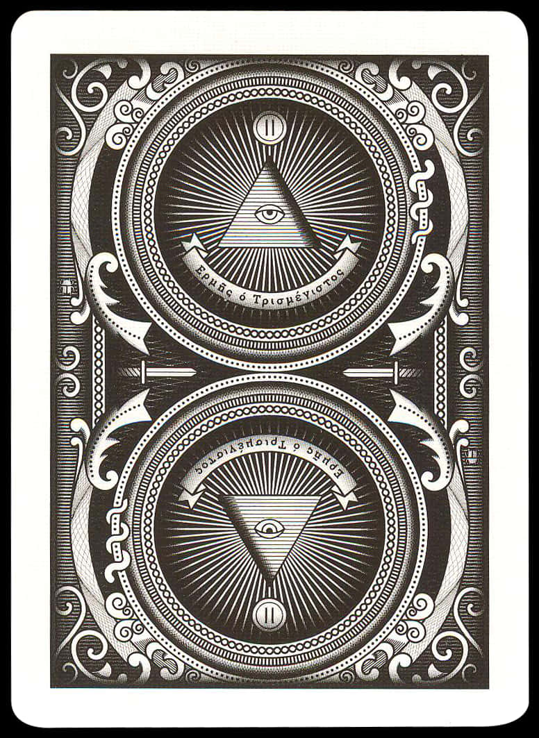 Mystic Eye Playing Card PNG with transparent background
