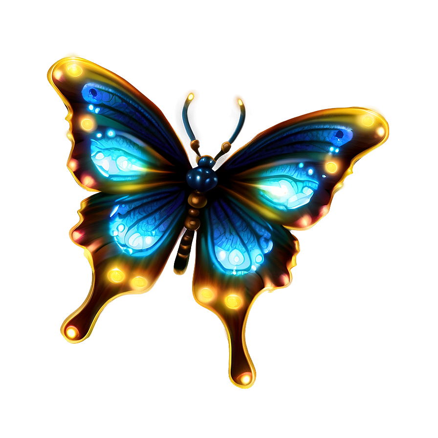 Mystic Firefly Butterfly Png Qmk43