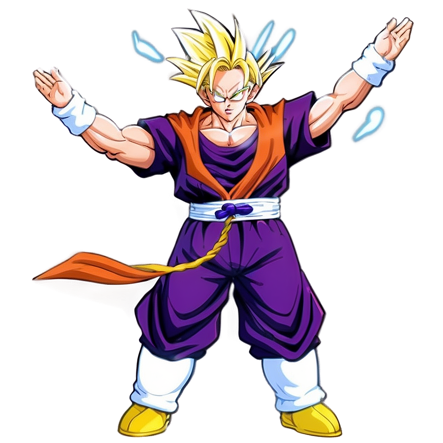 Mystic Gohan Power Png 64