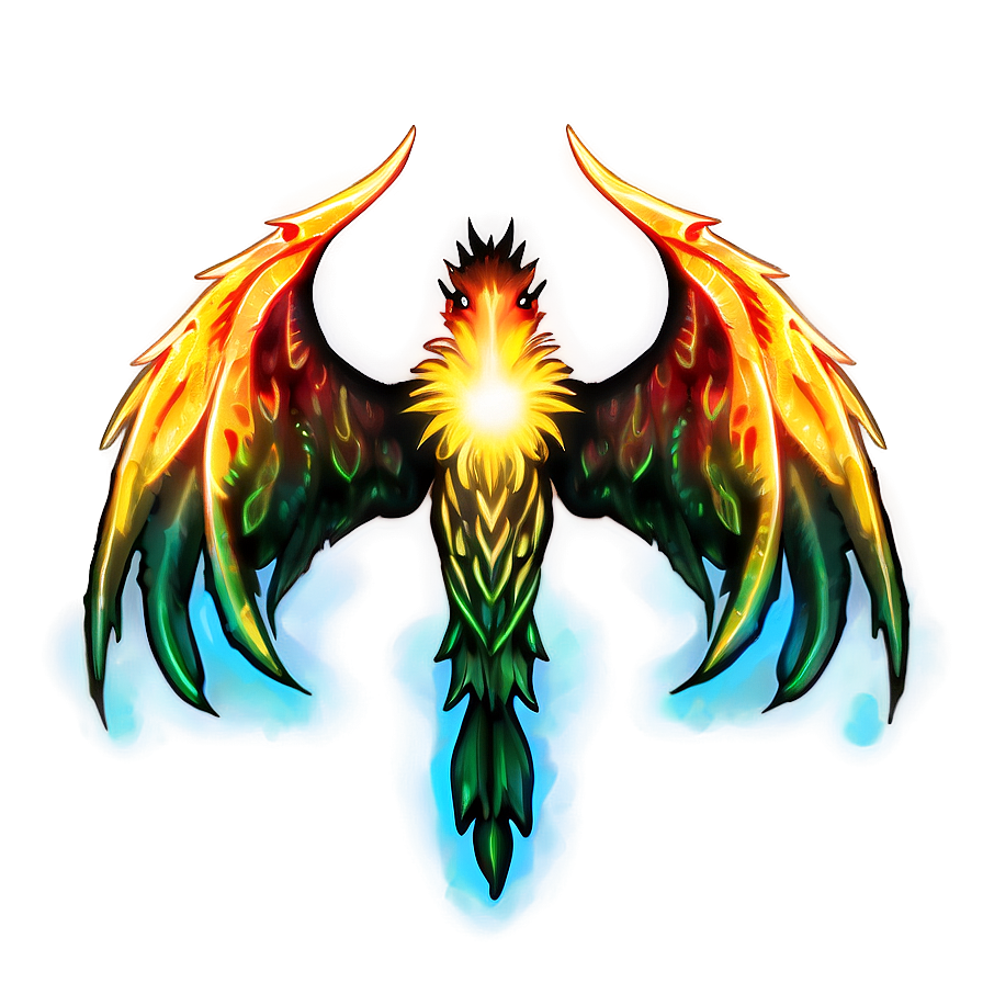 Mystic Phoenix Design Png Jny88