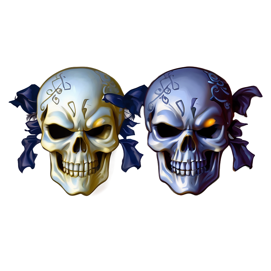 Mystic Skull Face Drawing Png Awf27