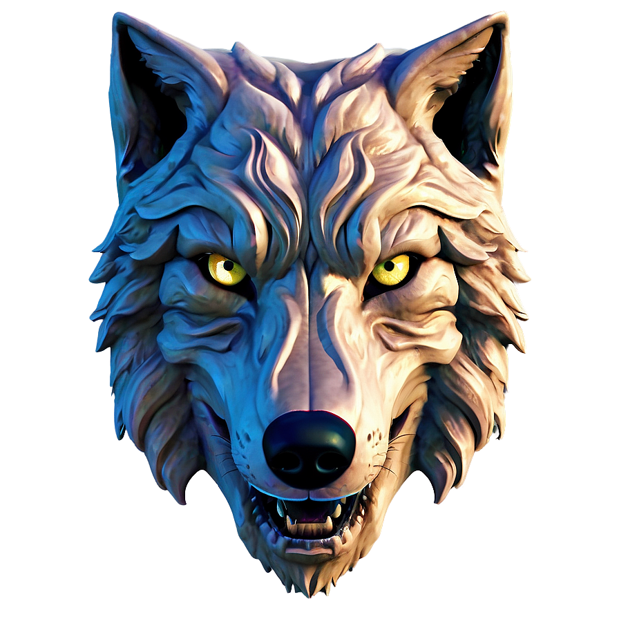 Mystic Wolf Face Symbol Png Jcj51