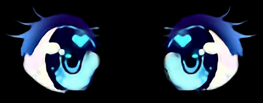 Transparent Kawaii Eyes Png - Anime Eyes Png Blue, Png Download PNG image with a transparent background, free high-resolution download