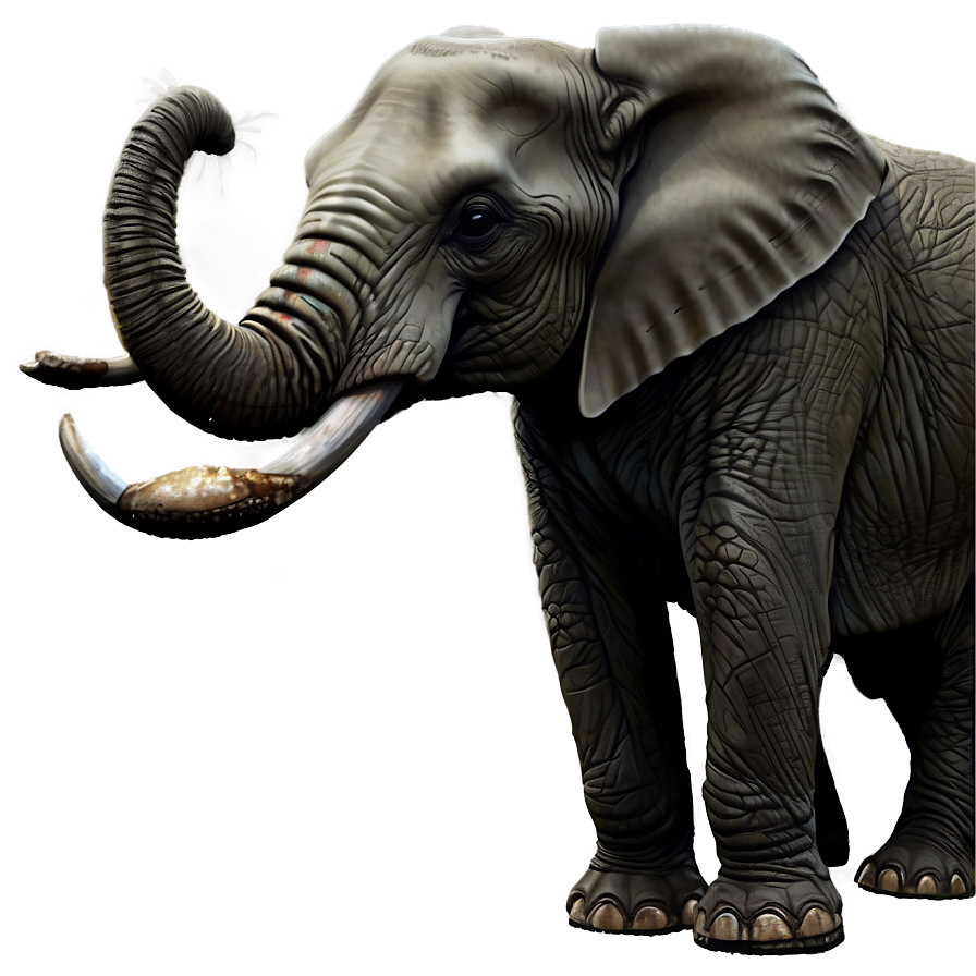 Mystical Elephant Fantasy Art Png 05032024