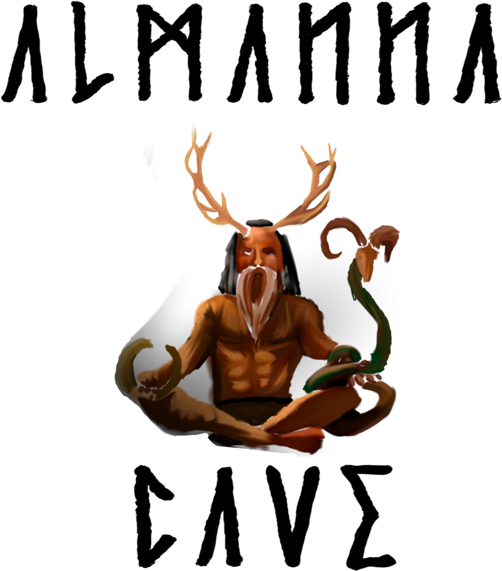 Almannacave - Elk - Illustration, HD Png Download PNG with transparent background