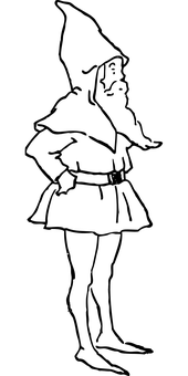 Mystical_ Fairy_ Silhouette PNG with transparent background