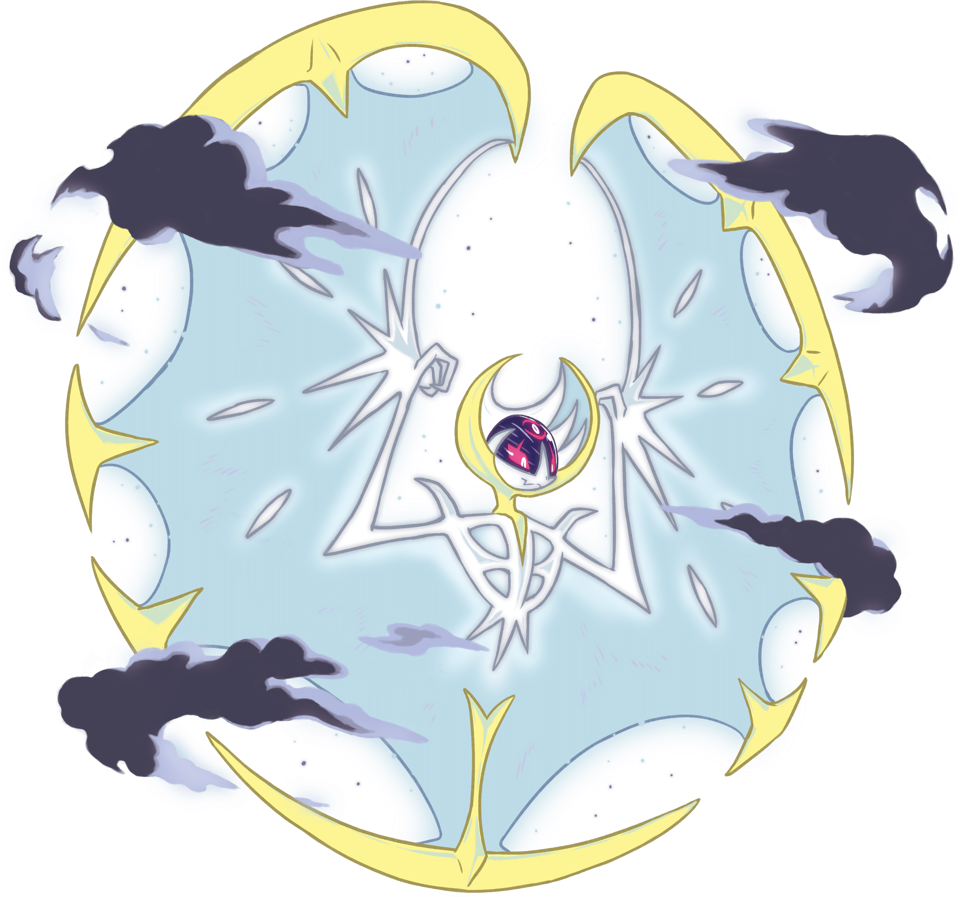 Lunala Full Moon Phase, HD Png Download PNG with transparent background