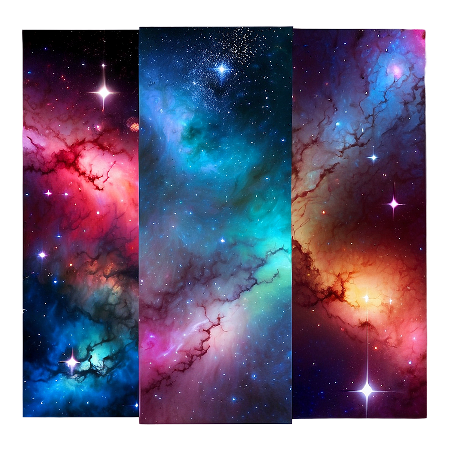 Mystical Galaxy Stars Composition Png Ndx30