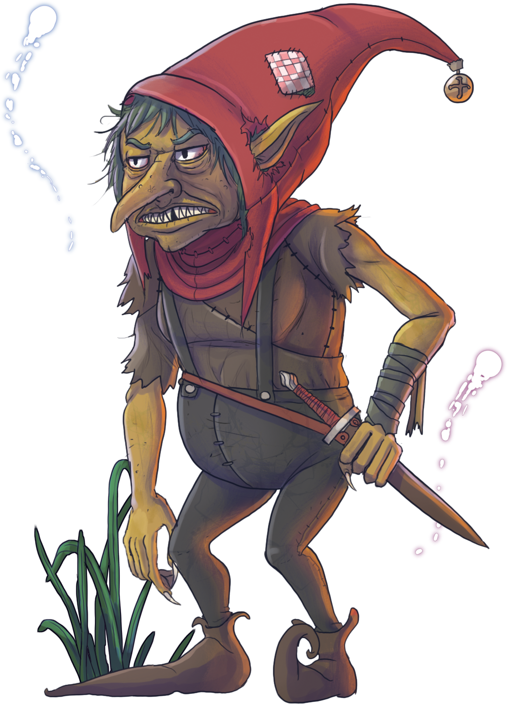 Mystical Goblin Warrior Illustration.png