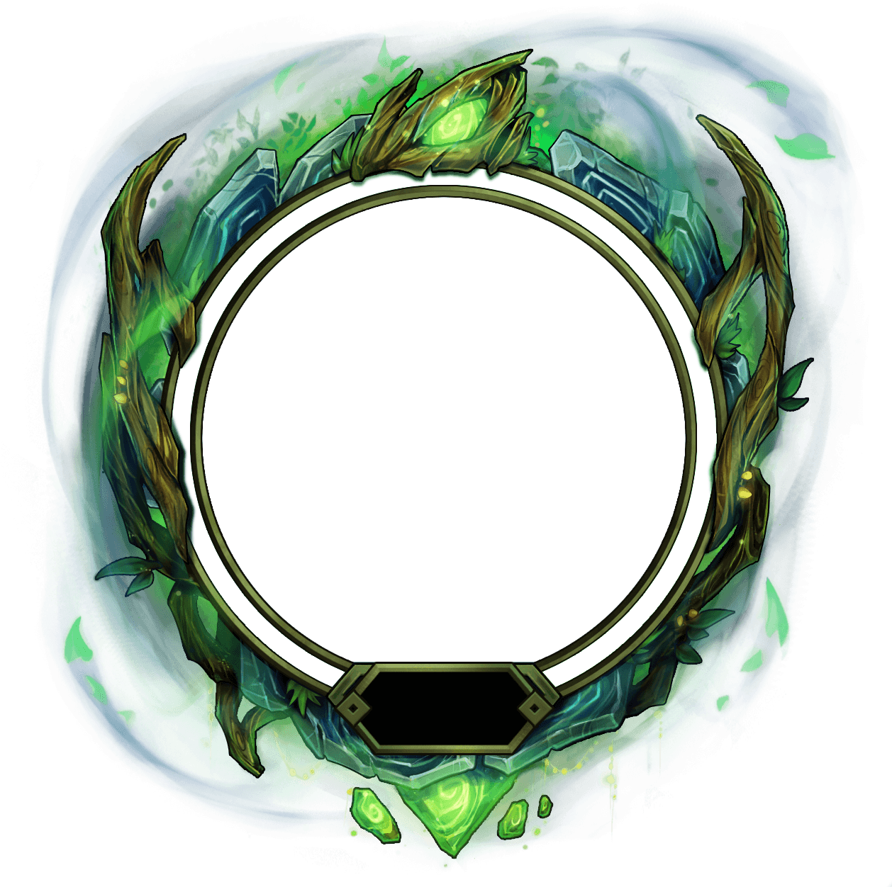 Mystical_ Green_ Frame_ League_of_ Legends