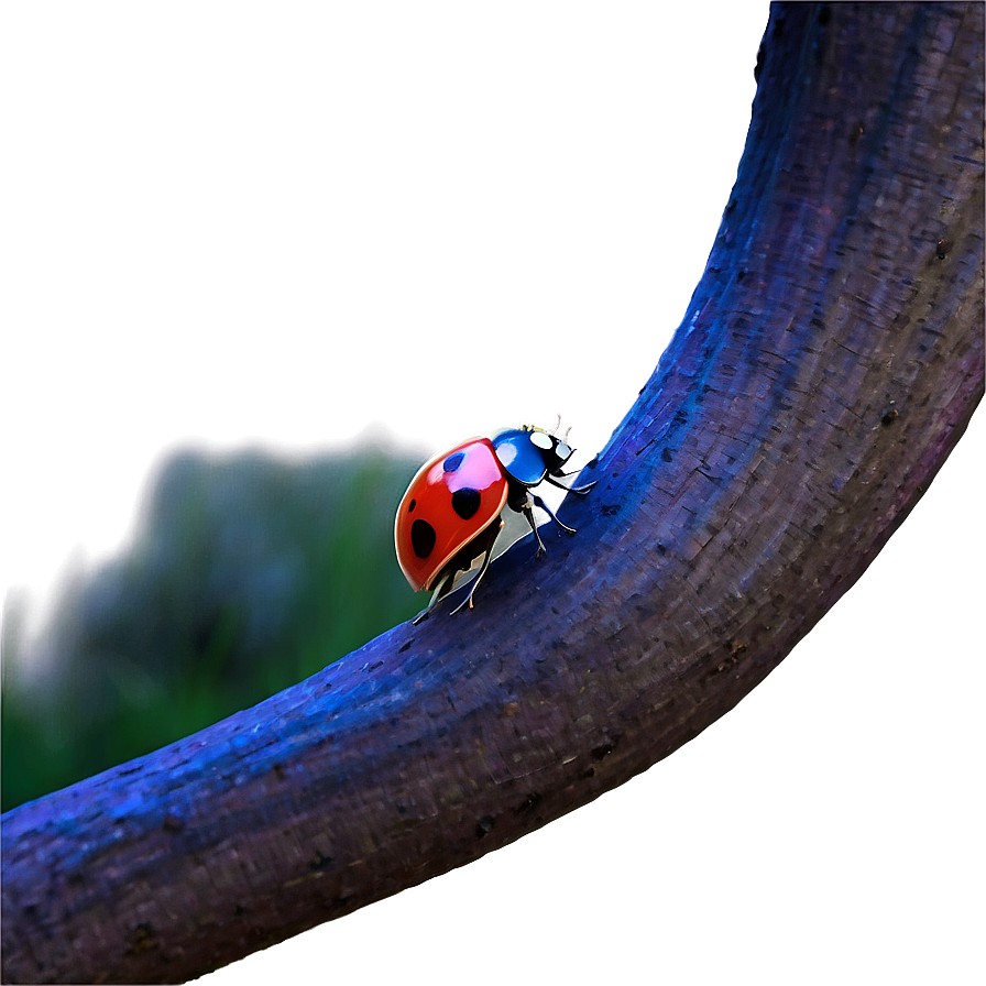 Mystical Ladybug In Moonlight Png Ntq26