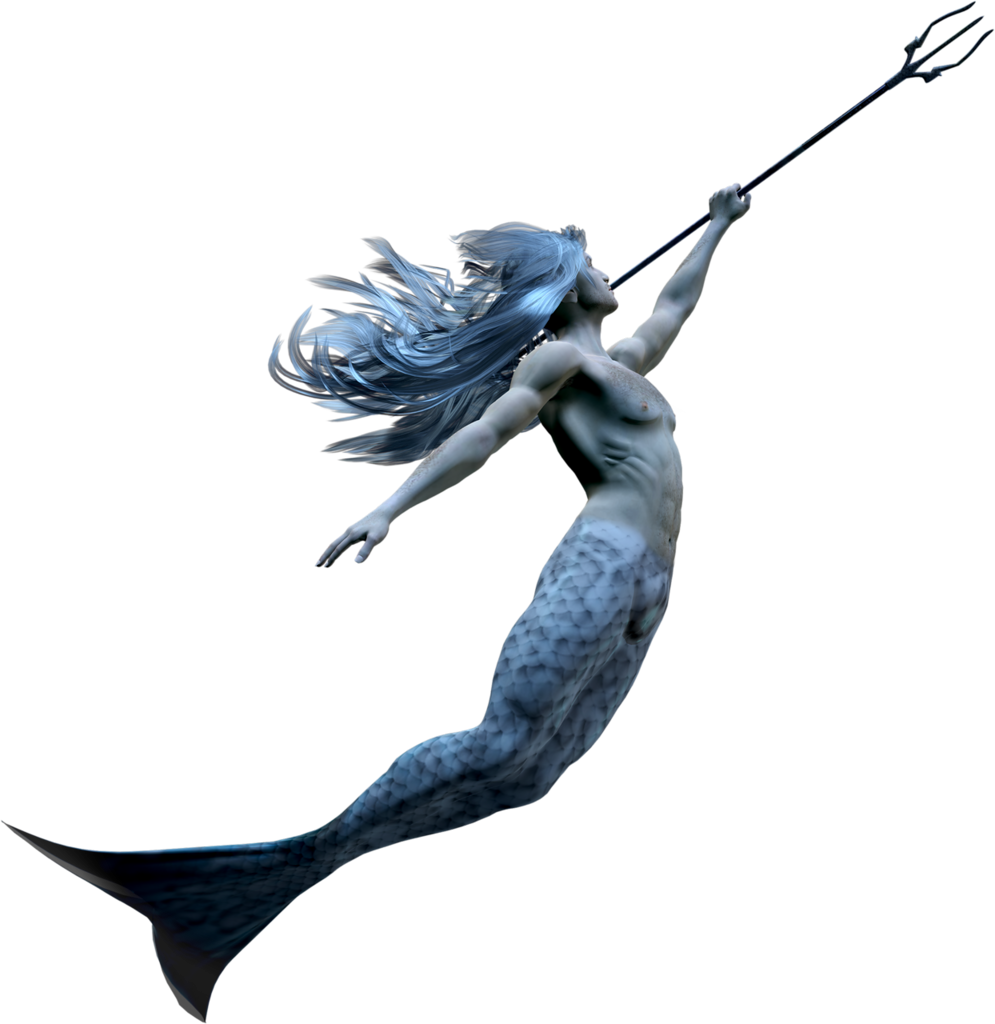 Mystical Mermaidwith Trident