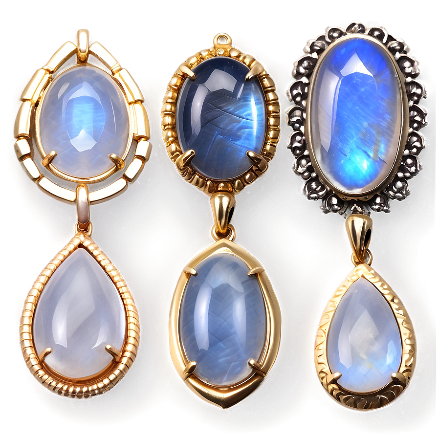 Mystical Moonstone Jewelry Png 13