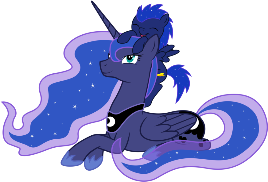 Mystical_ Night_ Pony_ Vector