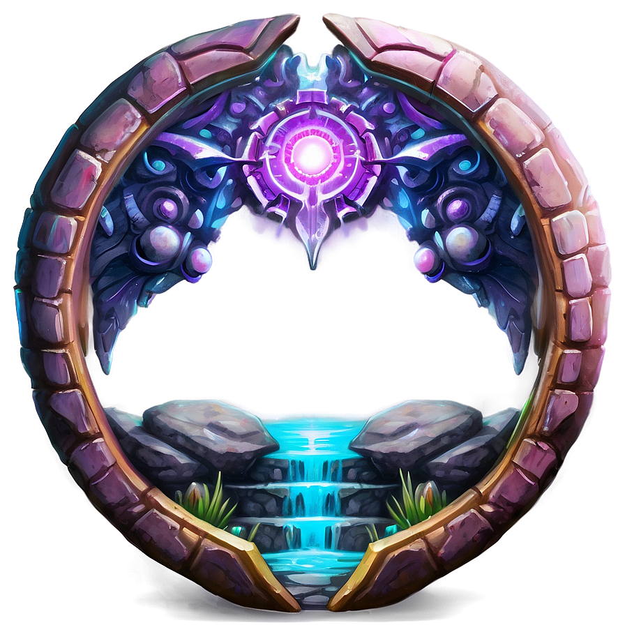 Mystical Portal Drawing Png Vsw